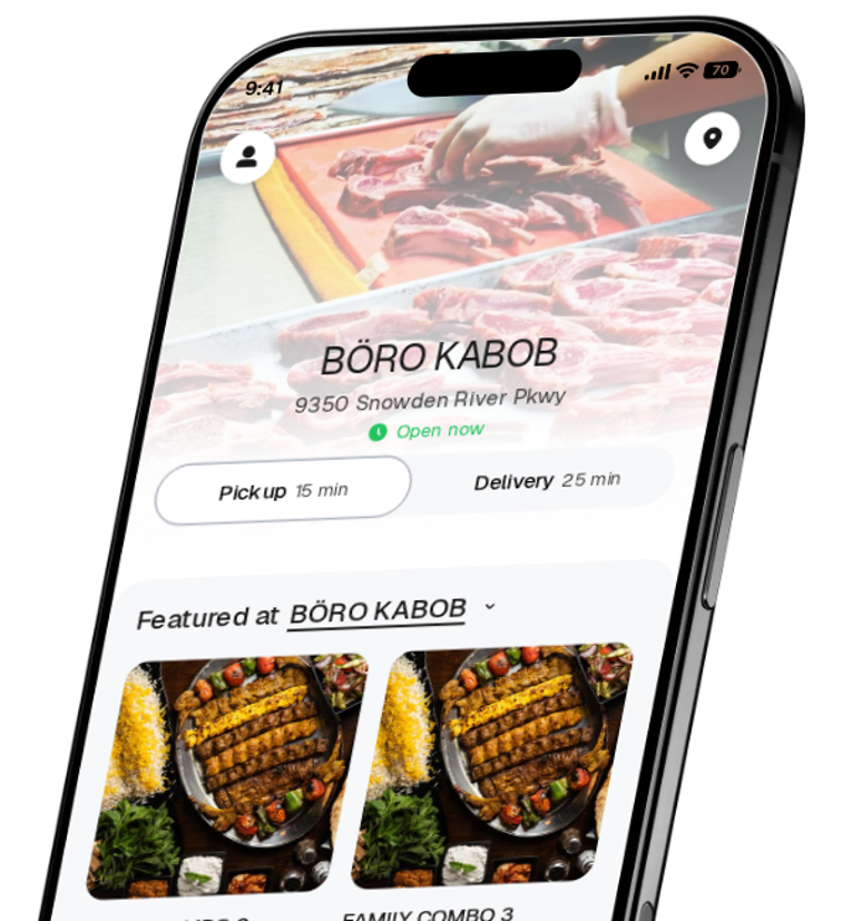 BÖRO KABOB app preview