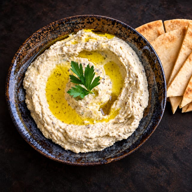 Baba-Ganoush & Pita.
