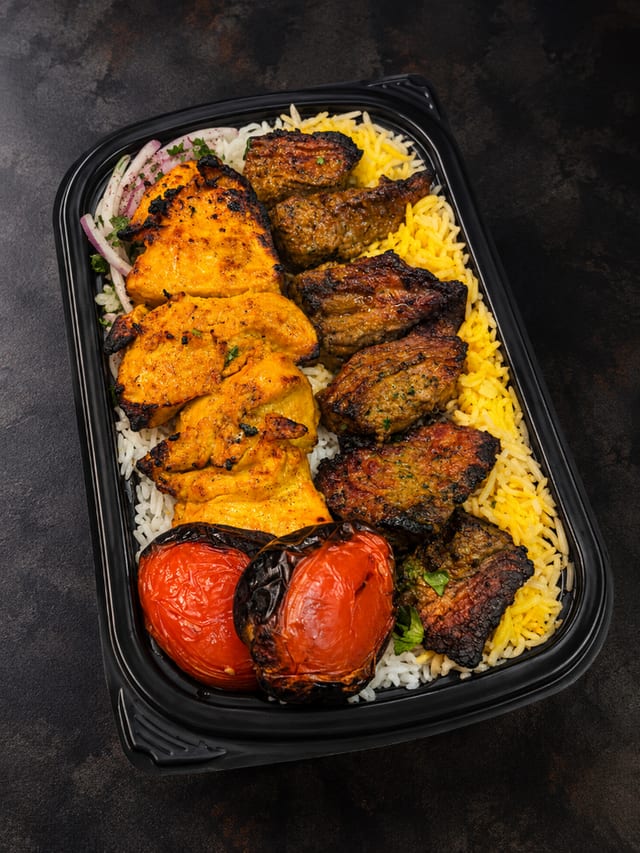 Chicken & Beef.