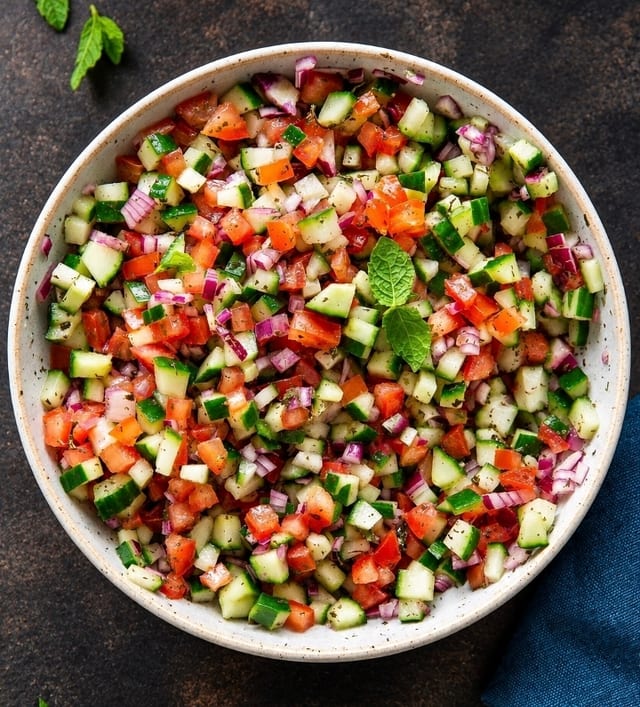Shirazi Salad.