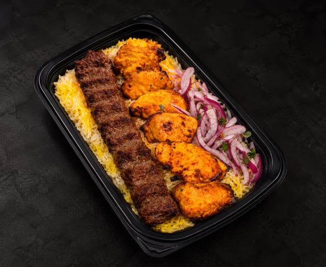 Chicken & Koobideh.