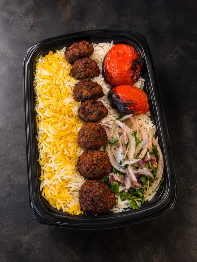 🌱 Falafel Plate.