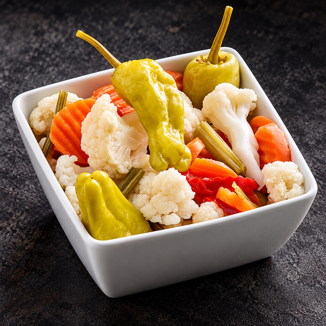 Torshi (Mixed Vegetable Pickles).