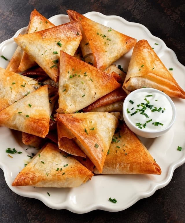 Veggie Samosas.