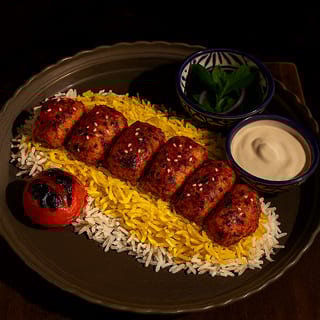 Spicy Chicken Kabob (کباب مرغ تند)
