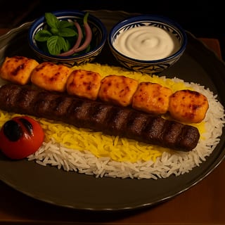 Chicken & Kobideh