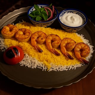 Shrimp Kabob (کباب میگو)