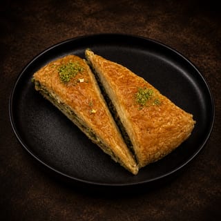 Large Pistachio Triangle Baklava