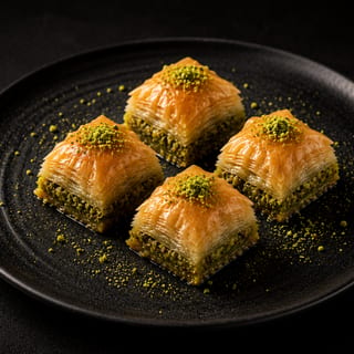 4 Mini Walnut Baklava