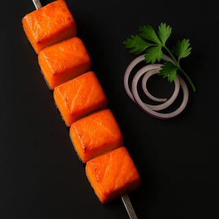 +Add Skewer Salmon Kabob (کباب ماهی سالمون )