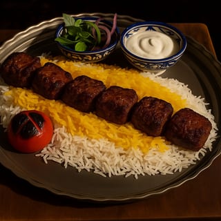 Lamb Kabob (کباب بره)