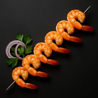 +Add Skewer Shrimp Kabob (کباب میگو)