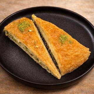 Triangle Pistachio Baklava