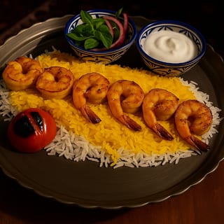 Shrimp Kabob (کباب میگو)