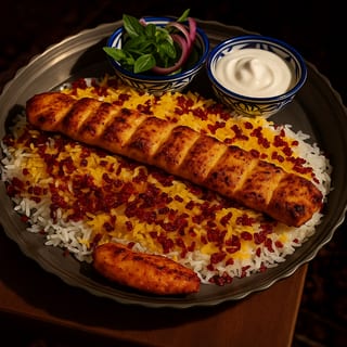 Zereshk Polo ba Joojeh  (زرشک پلو با مرغ )