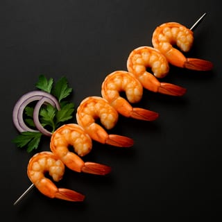 +Add Skewer Shrimp Kabob (کباب میگو)
